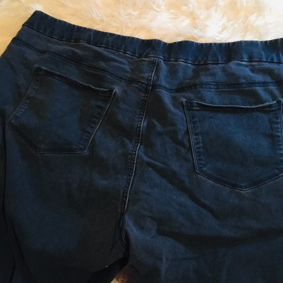 Relativity Indigo 3x* Short Jeggings - Picture 3 of 6